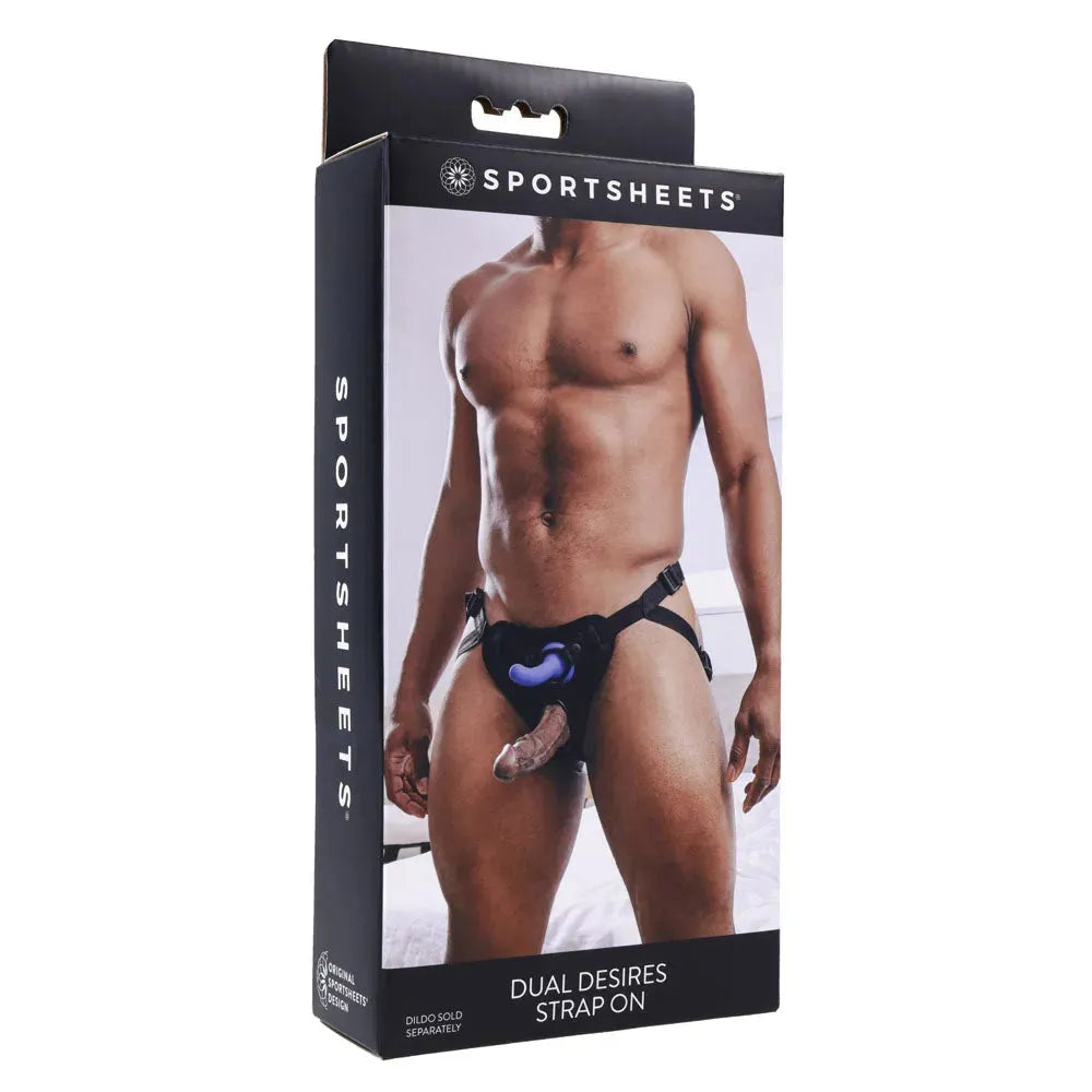 SPORTSHEETS Dual Desires Strap On - Take A Peek