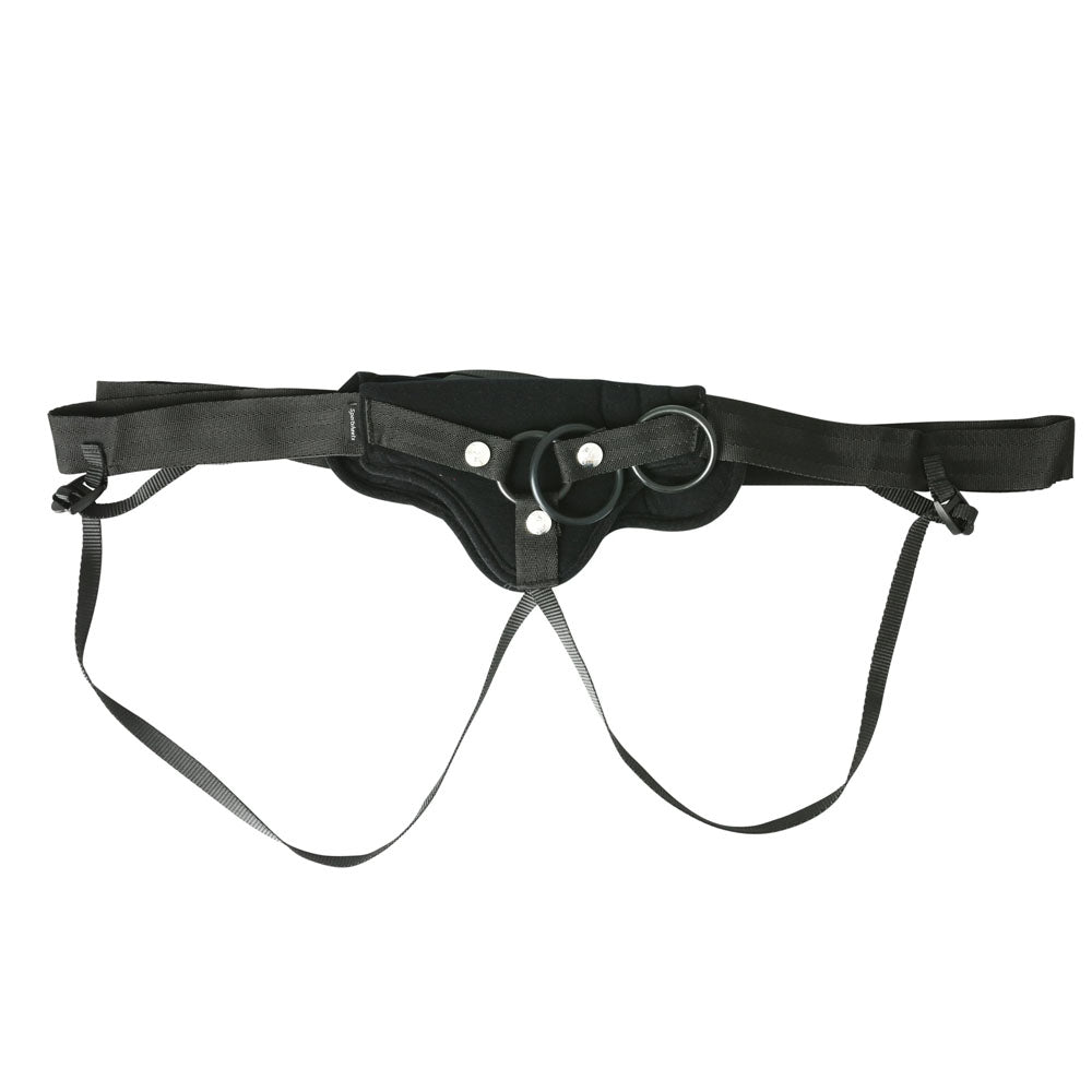 SPORTSHEETS Curvy Divine Strap-On - Plus Size Adjustable Strap-On Harness (No Probe Included) - Take A Peek