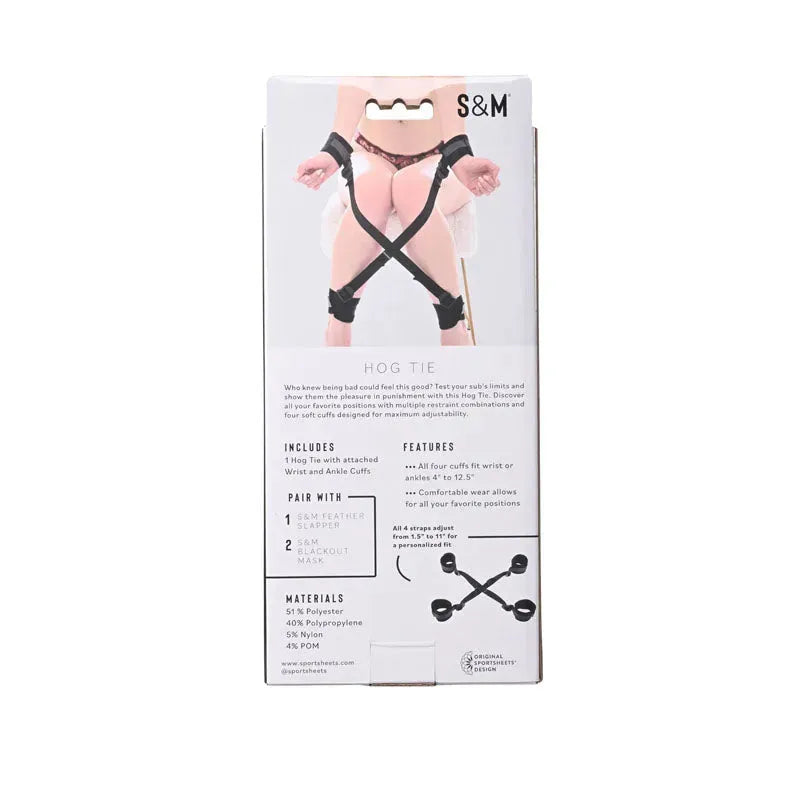 Sex & Mischief Hog Tie - Take A Peek