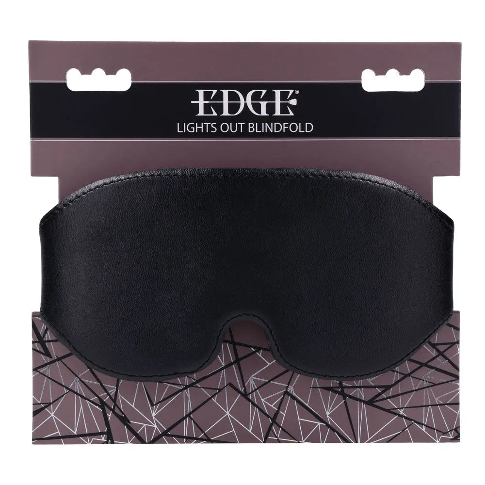 EDGE Lights Out Blindfold - Eyemask Restraint - Take A Peek