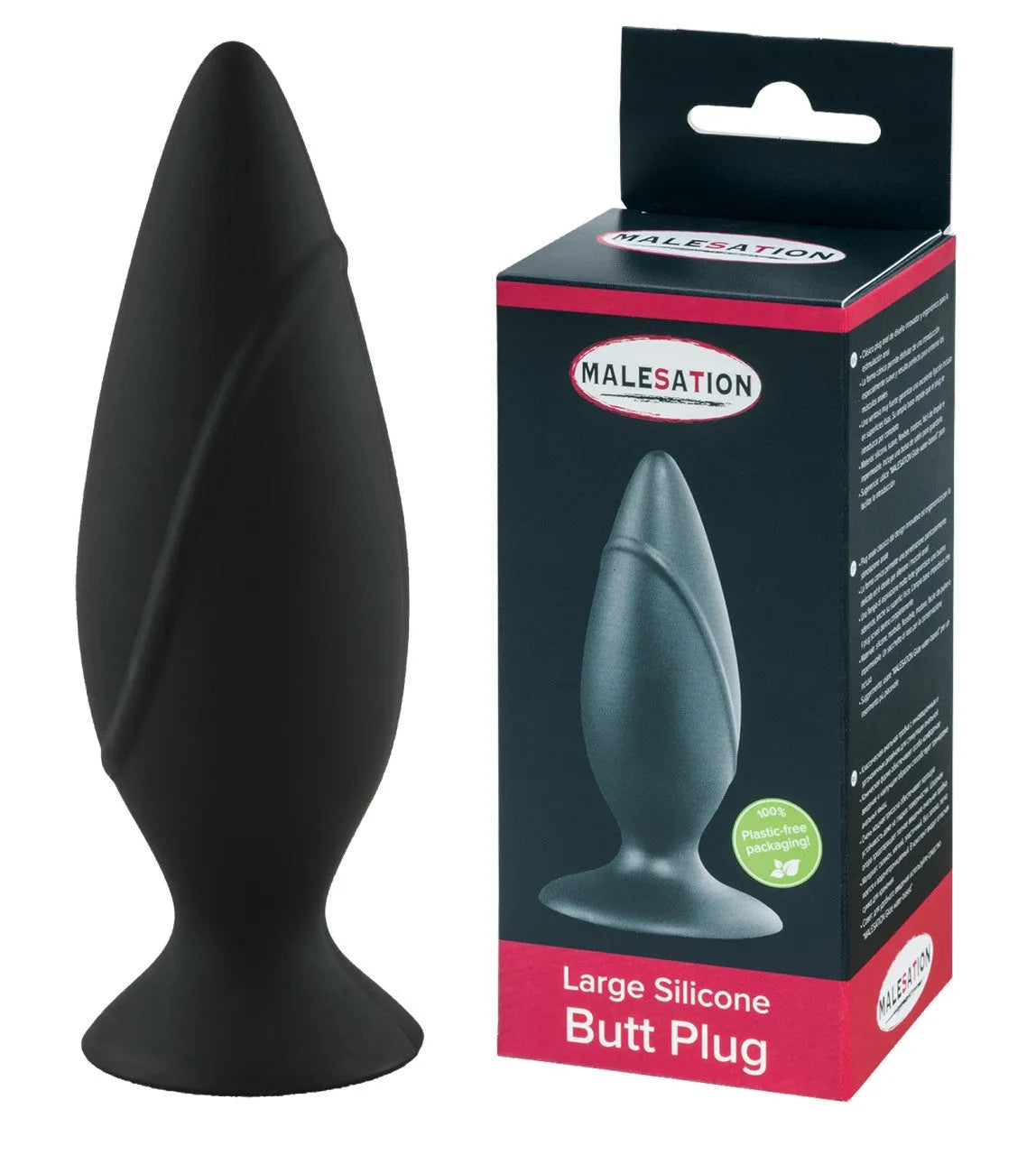 MALESATION SILICONE PLUG LARGE - Take A Peek