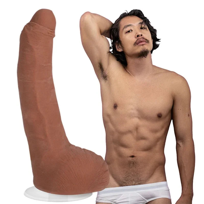 Signature Cocks - Leo Vice - 6 Inch ULTRASKYN Cock with Removable Vac-U-Lock Suction Cup - Take A Peek