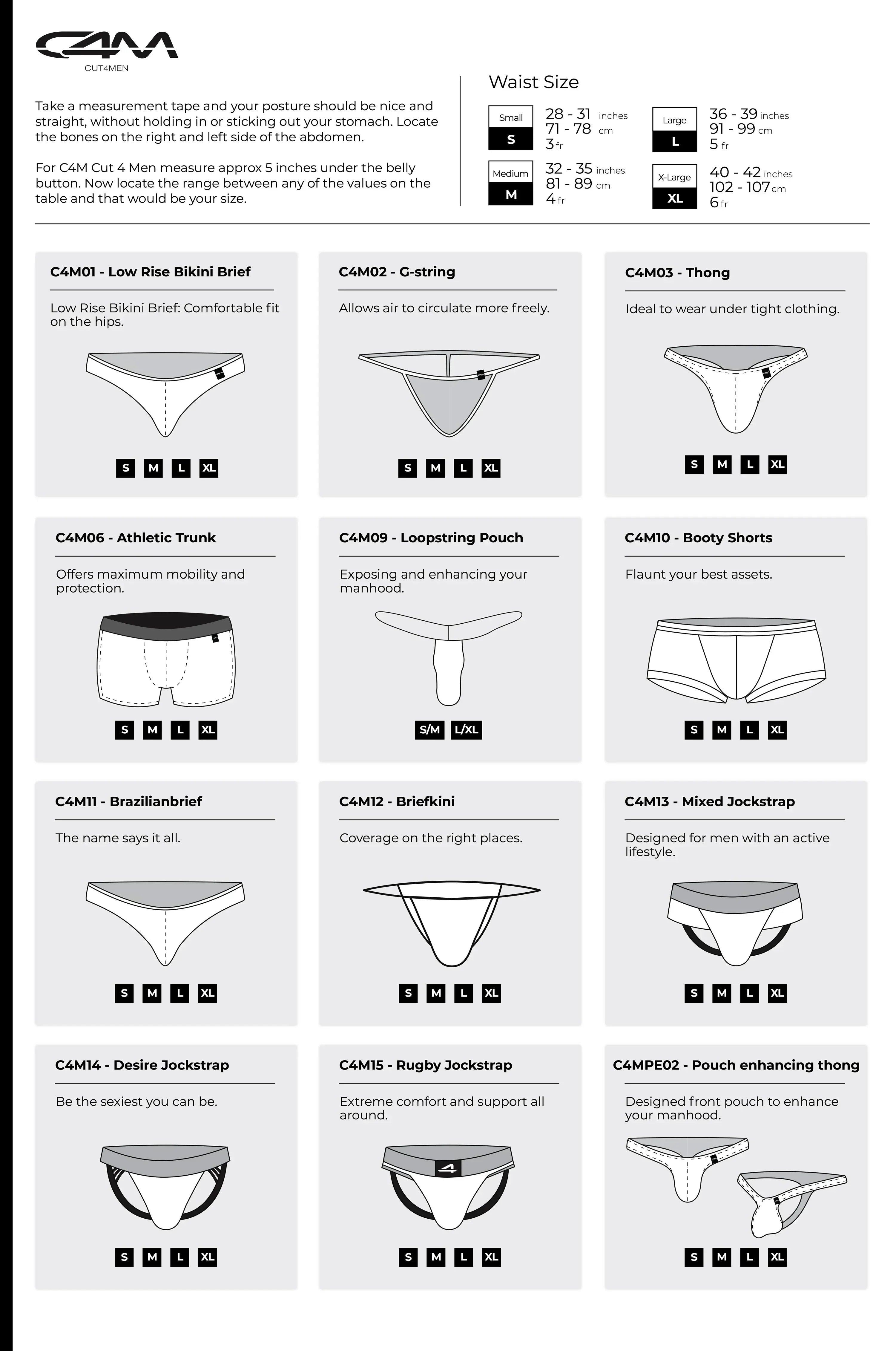 CUT FOR MEN DUNGEON JOCKSTRAP XLARGE BLACK - Take A Peek