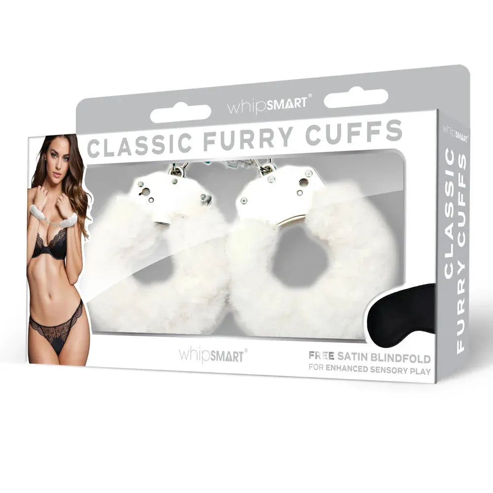 WhipSmart Classic Furry Cuffs - - Take A Peek