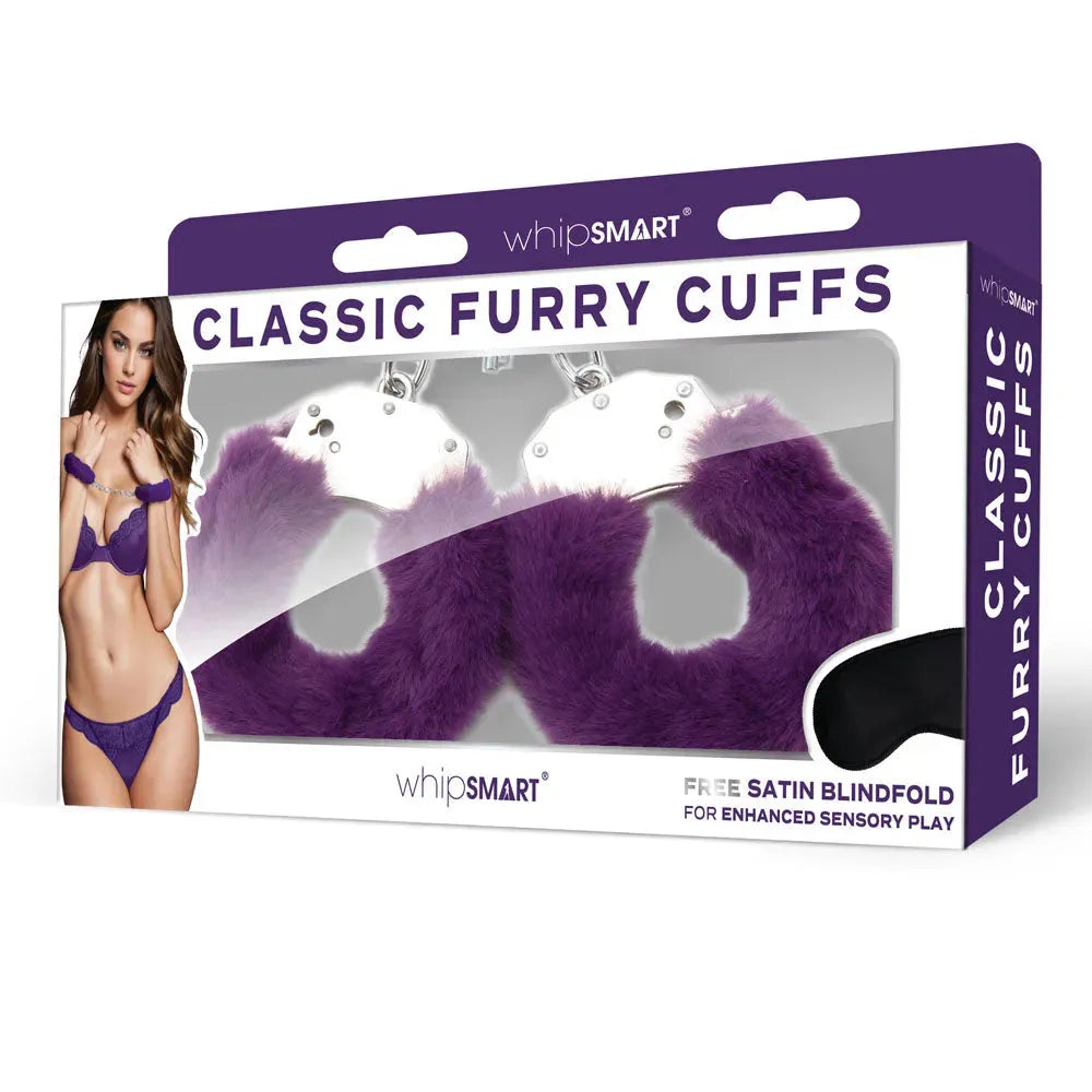 WhipSmart Classic Furry Cuffs - - Take A Peek