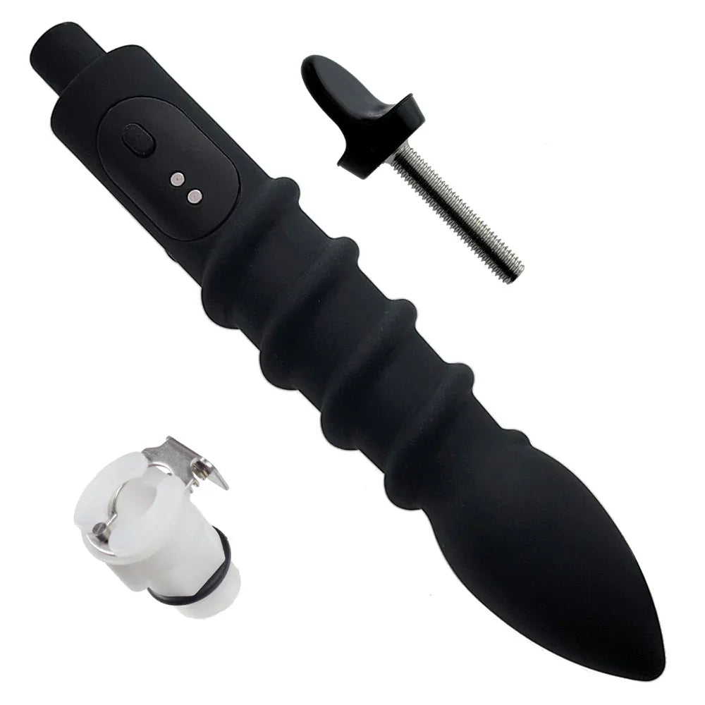 LuvPump RosCup Pro Smart Rosebud Pump - USB Rechargeable Anal Pump with Vibrating Probe - Take A Peek