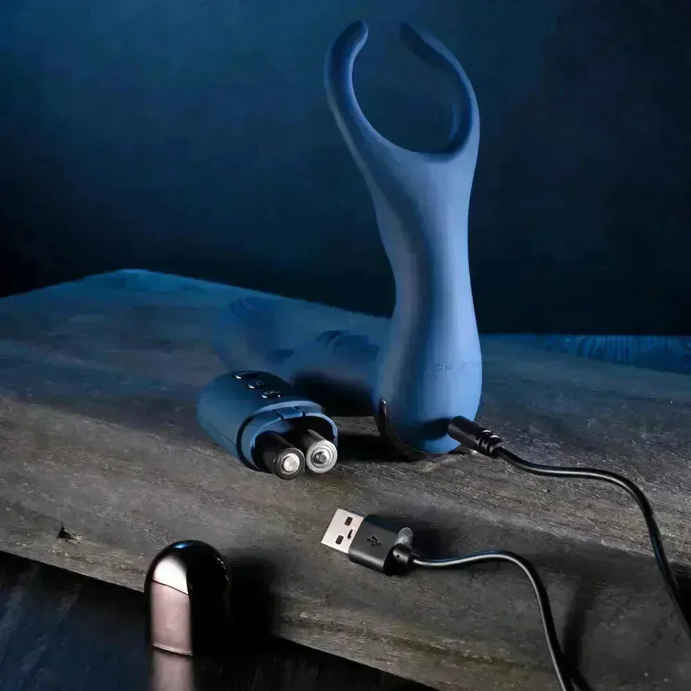Zero Tolerance BY ALL MEANS - 13.4 cm USB Rechargeable Prostate Massager with Cock Ring - Take A Peek