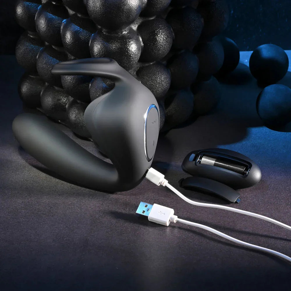 Zero Tolerance BALLIN OUT - USB Rechargeable Prostate Massager with Cock Ring and Wireless Remote - Take A Peek