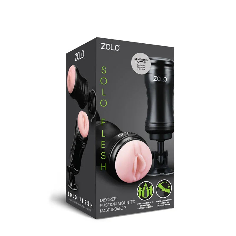 Zolo Solo - Vagina Stroker with Suction Base - Take A Peek