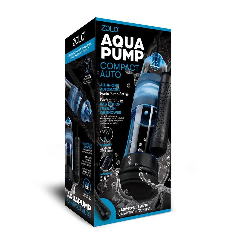 Zolo Aquapump Compact Auto - Auto Water Penis Pump - Take A Peek