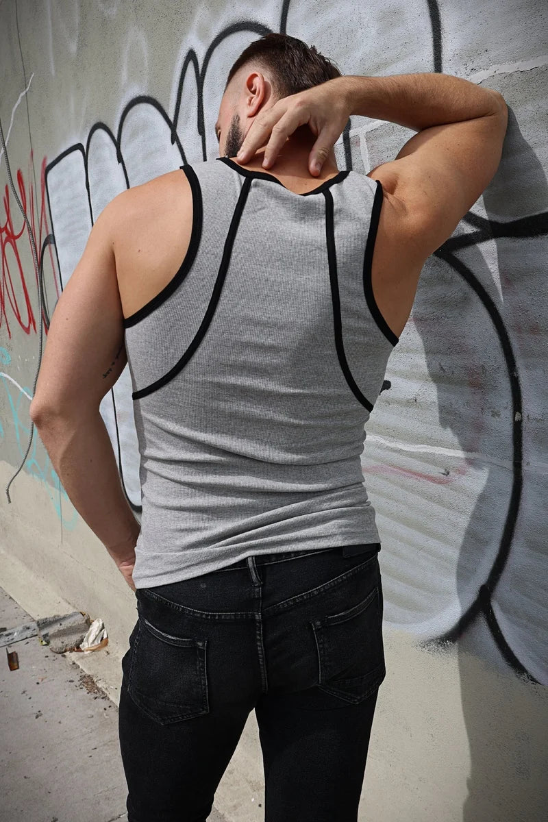 Bare Essentials Rib Tank - Take A Peek