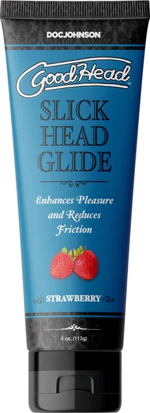 Slick Head Glide - Strawberry - 4 Oz.-1361-03-BX