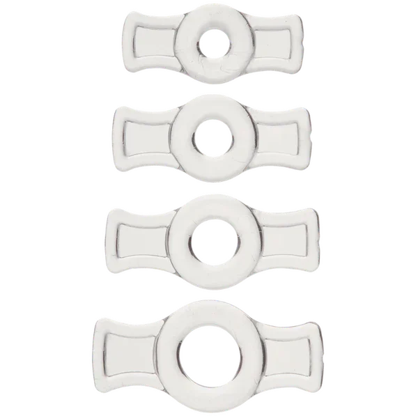 Cock Ring Set (Clear)-3503-07-CD