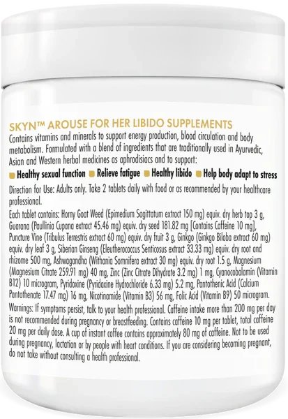 Arouse For Her - Libido Supplements (60 Tablets) - Take A Peek
