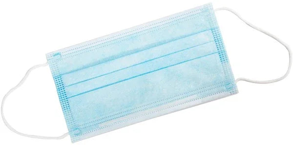 Disposable Face Mask (Blue) (50 X Pack) - Take A Peek