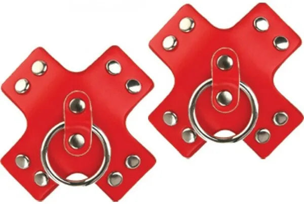 Seducer Nipplicious Pasties (Red) - Take A Peek