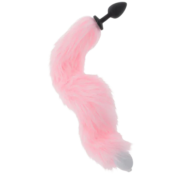 Unicorn Tail & Buttplug LED (Black) - Take A Peek