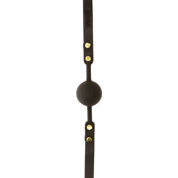 Ball Gag (Black) - Take A Peek