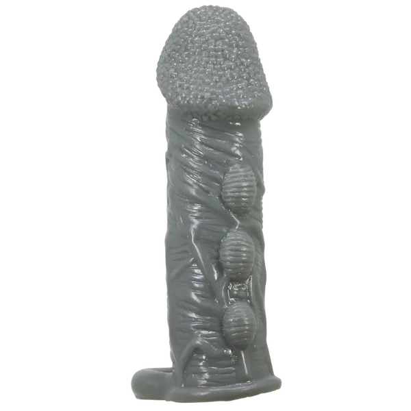 Realistic Penis Sleeve (Black) - Take A Peek