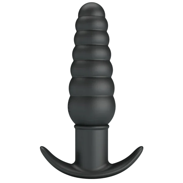 Silicone Butt Plug - Aeolis (Black)-BI-040201