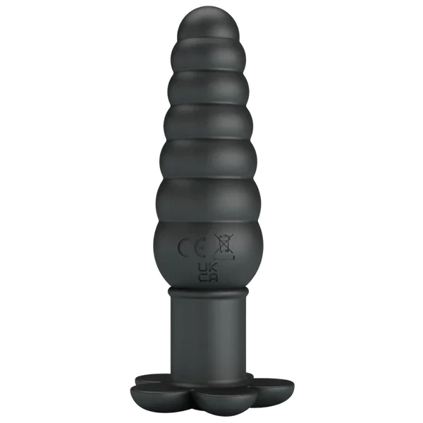 Silicone Butt Plug - Imron (Black)-BI-040203