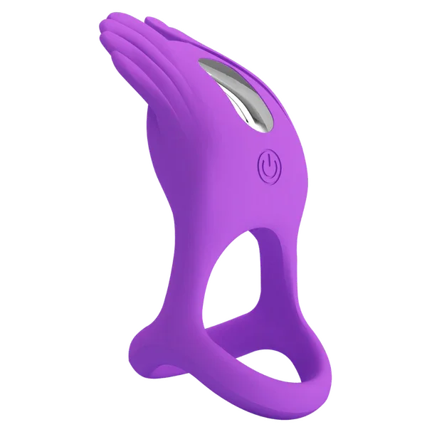 Vibrant Penis Ring - Silas (Purple) - Take A Peek