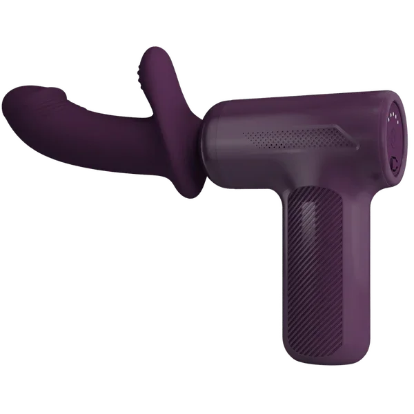Super Power Thrusting Massage Gun (Purple)-BW-055028