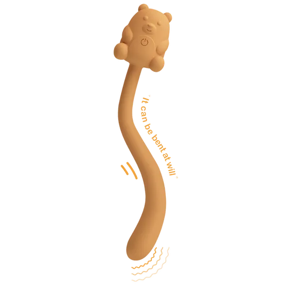 Cute Bear Flirting Stick (Beige) - Take A Peek