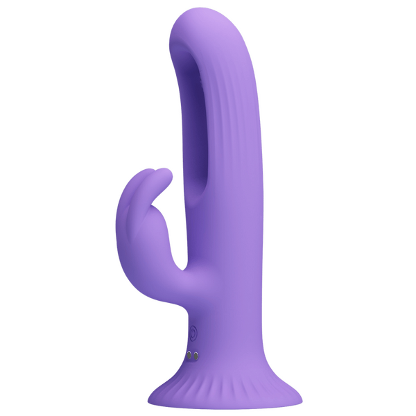 Killmoulis - Vibrating / Wiggling Rabbit Vibe (Purple)-BW-500064