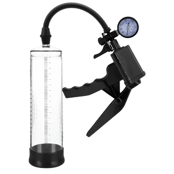 Vaczilla X10 Trigger Gauge Hand Grip Penis Pump - Take A Peek