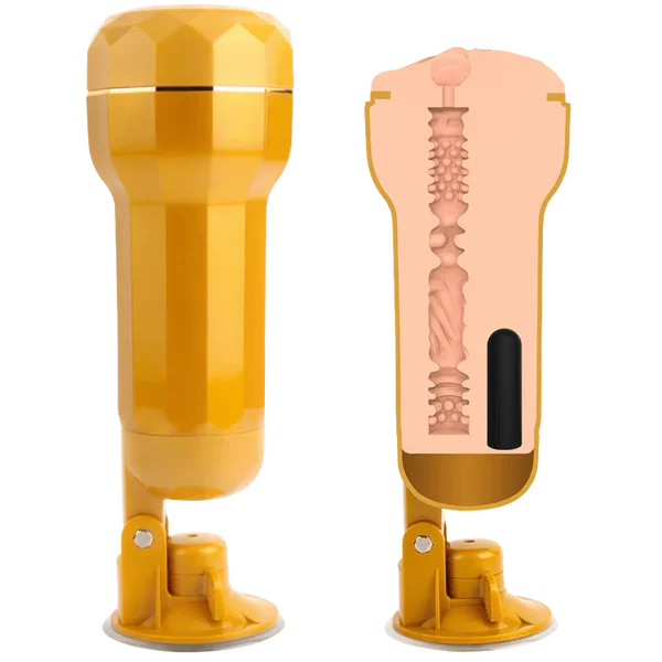 Kelsi Realistic Vagina Vibrating Cup - Take A Peek