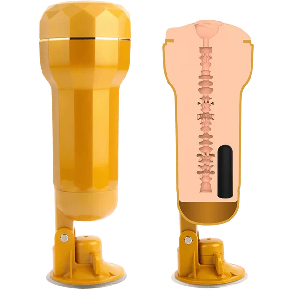 Jessie Realistic Vagina Vibrating Cup - Take A Peek