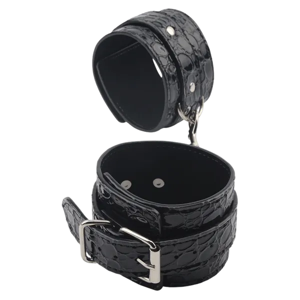 Be Good Ankle Cuffs (Black) - Take A Peek
