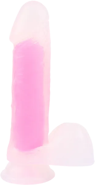 Neon Billy 7.6" (Glow Pink) Plus Free Clean Vibe - Take A Peek