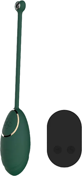 Mighty Mouse Remote Controlled Vibrating Egg (Teal) - Take A Peek