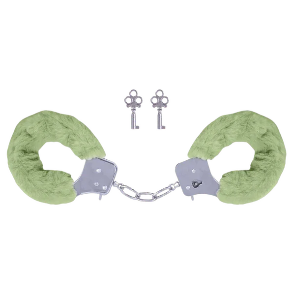 Furry Handcuffs (Green)-FNS033A000-006