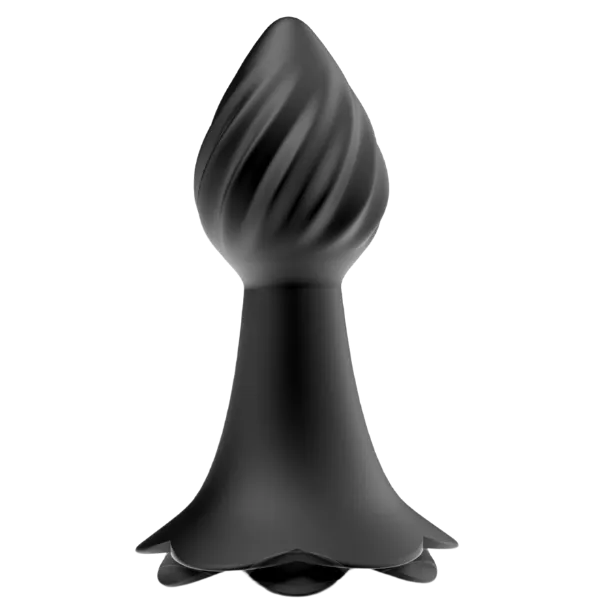 10 Rhythms Vibrating Anal Plug (Black) - Take A Peek