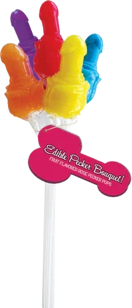 Edible Pecker Bouquet (12 X 6 Piece Display) - Take A Peek