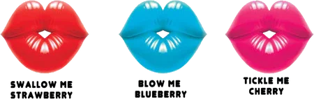 Dick Lips Gummy Cock Rings (3 Pack) - Take A Peek