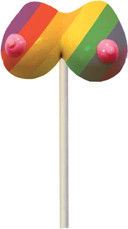 Rainbow Boobie Candy Pop-HP-3020