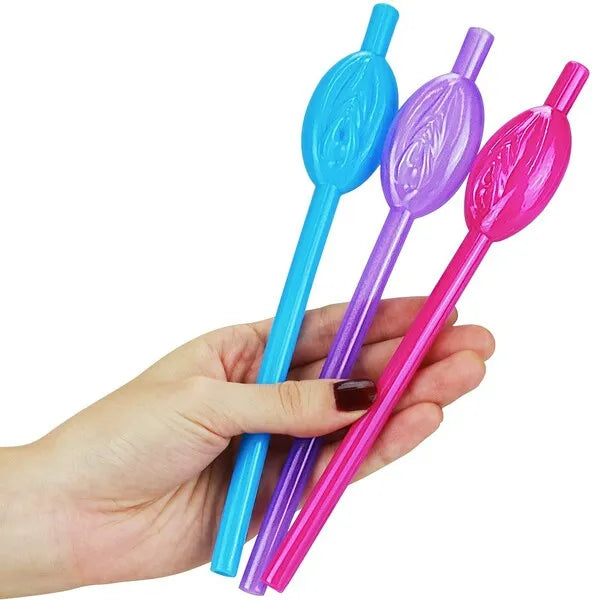 Pussy Straws (Blue, Pink, Purple) - Take A Peek