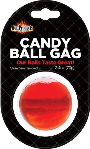 Candy Ball Gag (strawberry) - Take A Peek