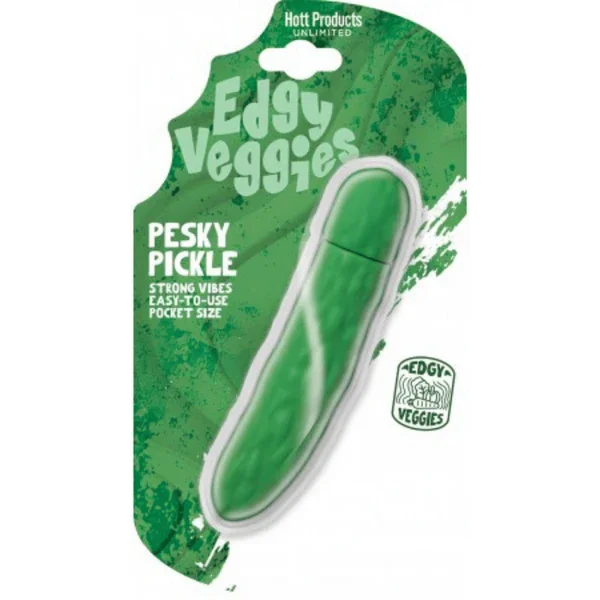 Edgy Veggies - Pickle Shaped Vibrator - Take A Peek
