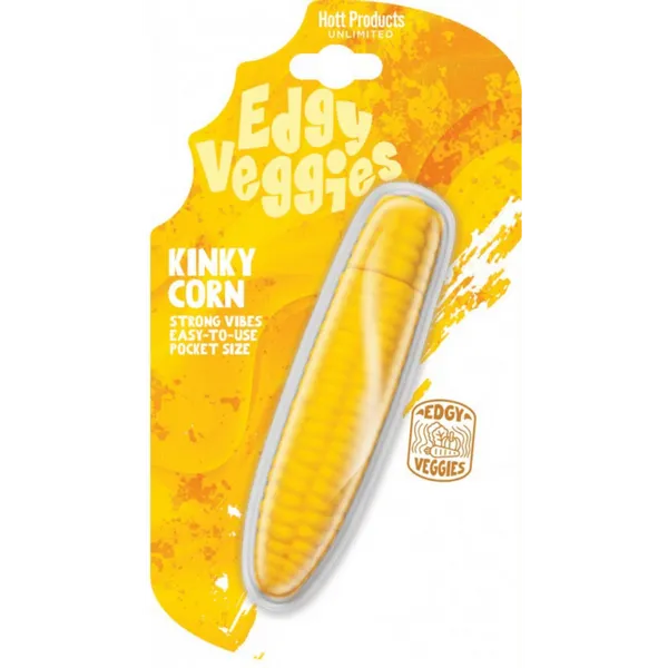 Edgy Veggies - Corn Cob Shaped Vibrator - Take A Peek