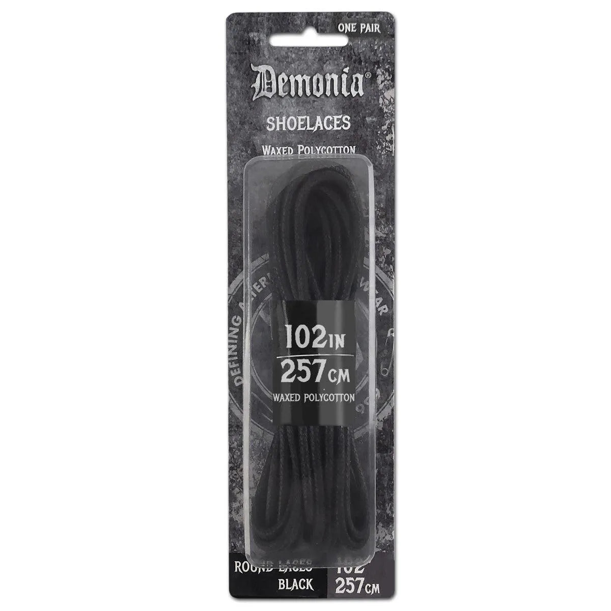 SL-KNEE-DE Black 257CM Shoe Laces - Take A Peek