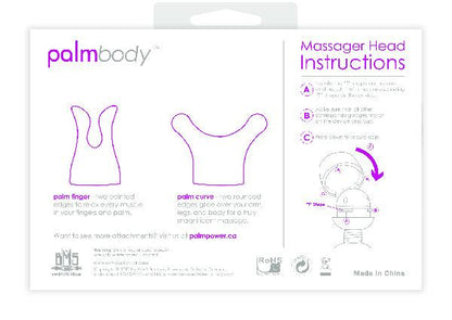 PalmBody Massager Heads (For use with Palm Power) - Take A Peek