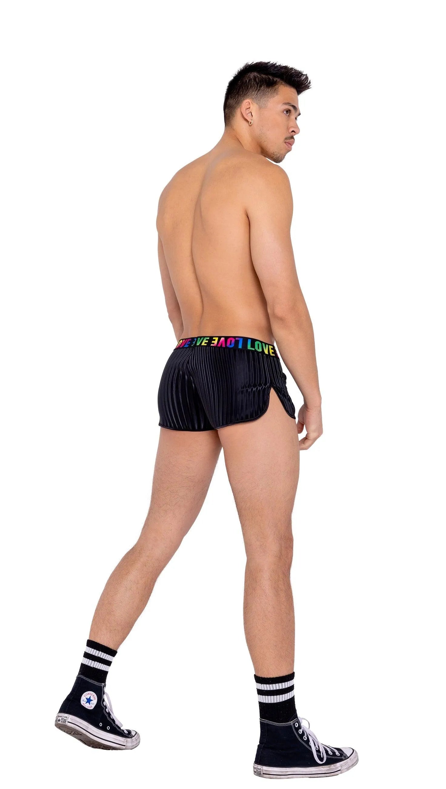 6152 - Mens Pride Runner Shorts - Take A Peek