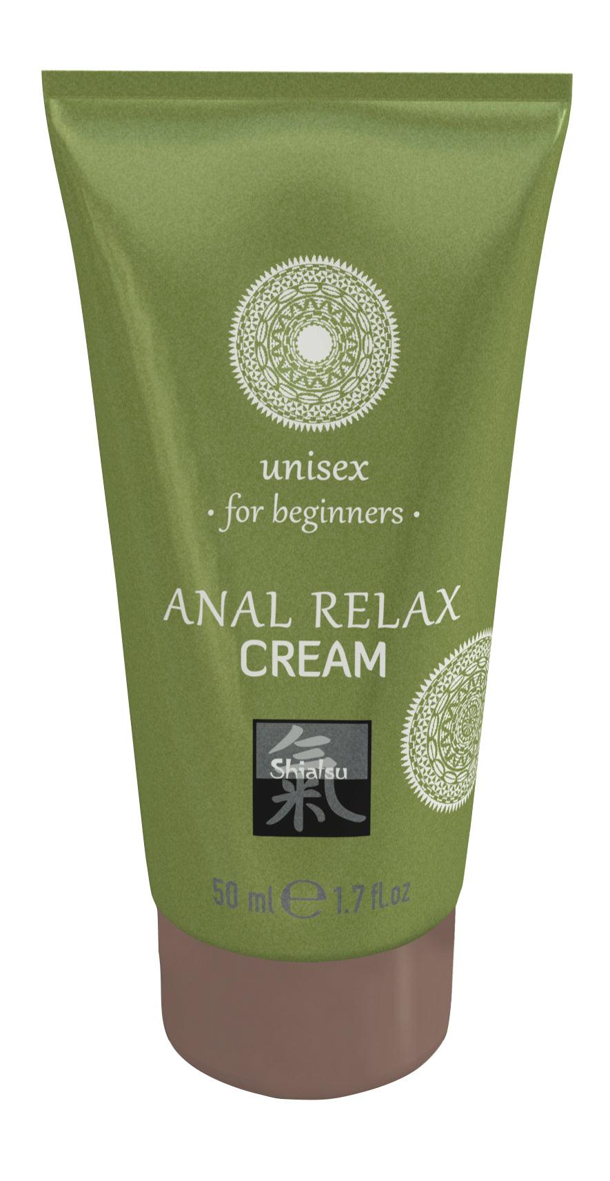 Shiatsu Anal Relax Cream Beginners 50ml - Take A Peek