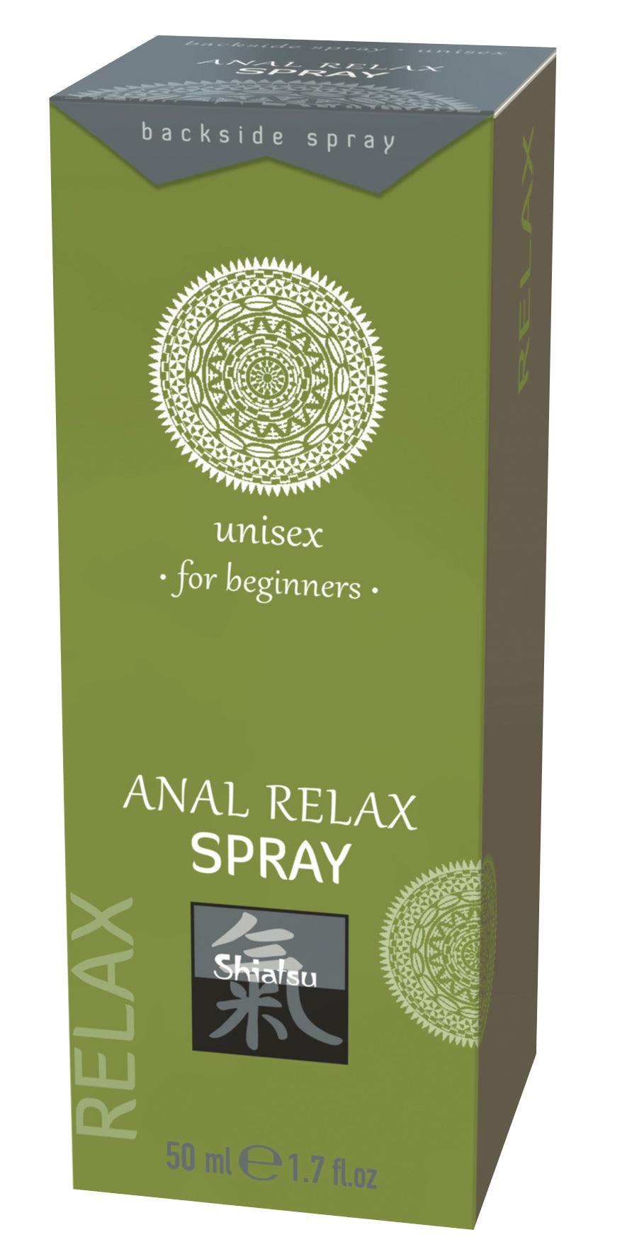 Shiatsu Anal Relax Spray Beginners 50ml - Take A Peek