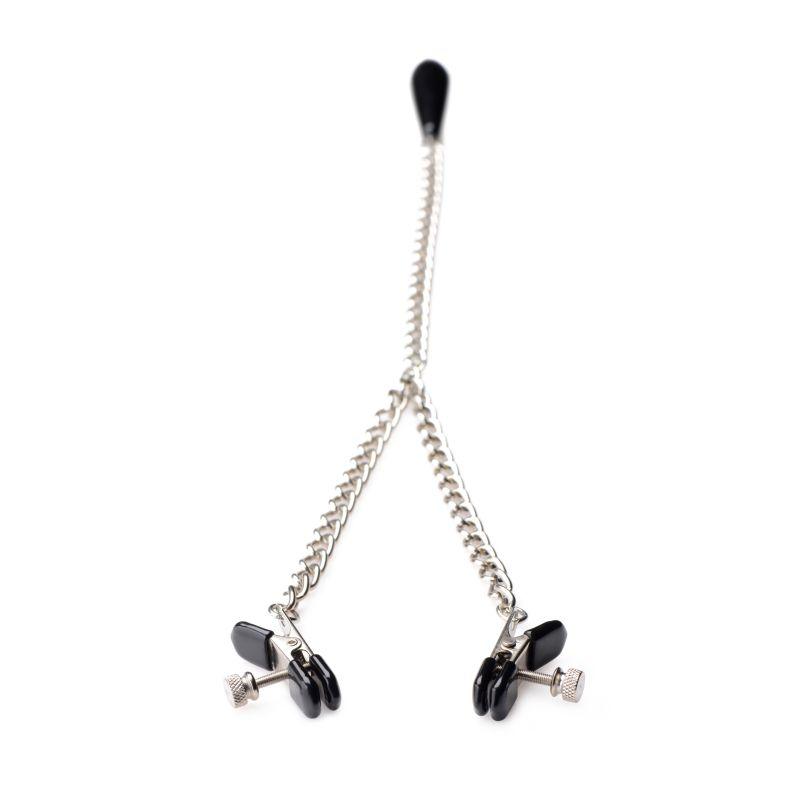 Titty Taunter Nipple Clamps w Weighted Bead - Take A Peek